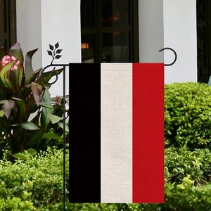 Yemen ธง yemen วัสดุผ้าลินินคุณภาพสูงกลางแจ้ง12 * 18In แบบให้คุณเลือกแบบที่ใส่ HYQ220แขวน - Product Image 4