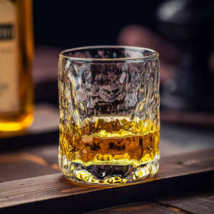แก้วน้ำลายคริสตัล 250 มล. แก้วเดี่ยวสำหรับวิสกี้ แก้วใสลายสวยงามสำหรับงานปาร์ตี้ - Product Image 2