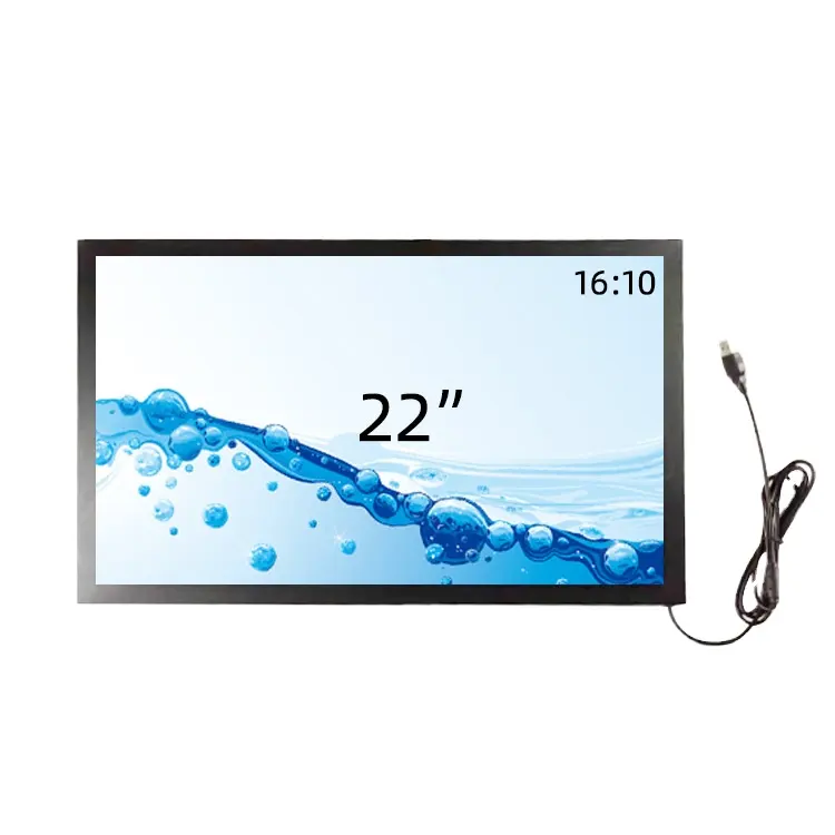 22 inch IR touch frame multi 10 points infrared touch screen panel overlay kit