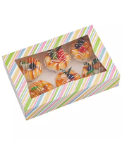 Présentoir de mariage Boîtes d'emballage en carton pour cadeau de bonbon bâton Boîtes d'emballage en papier pour emballage gaufré et collation rotative