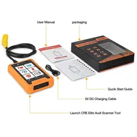 LAUNCH X431 para VAG herramientas de diagnóstico de sistema completo profesional codificación ECU en línea 31 + función de reinicio escáner OBD2