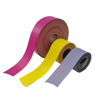 Rollo de Etiquetas de Código de Barras Autoadhesivas a Color, Resistentes al Agua, Cinta de Vinilo en Blanco para Impresión y Empaquetado Personalizado