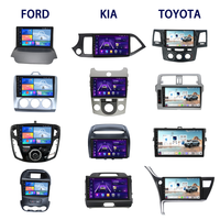 Lecteur DVD Autoradio Android 1 DIN 2 DIN 7" 9" 10" Stéréo Bluetooth FM DSP Multimédia Vidéo Pour Voiture