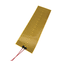 Plaque chauffante flexible en Kapton ultra-mince en film polyimide PI de 35 mm 65 W, personnalisable 3,7 V 5 V 12 V avec adhésif pour carte PCB