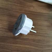 Adaptateur de prise ue de haute qualité universel vers euro rond 2 broches prise de Conversion 16A 250V UK AU US vers convertisseur Schuko