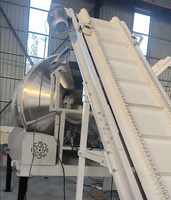 Machine de mélange pour la fabrication de lessive en poudre, moteur 18kW, capacité 100-1000L, garantie 1 an, télécommande