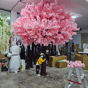 Arbre artificiel bonsaï artisanal en fleurs de <span class=keywords><strong>cerisier</strong></span> <span class=keywords><strong>japonais</strong></span> Sakura, vente en gros d'usine SPR - Fête des pères, Halloween - Product Image 1