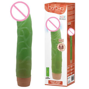 Gerçekçi yumuşak Dildo yapay penis güçlü titreşim çok hızlı vibratör yetişkin stimülatörü seks oyuncak - Product Image 3