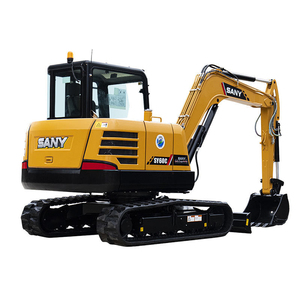 Nueva Miniexcavadora SANY SY55U con Cuchilla de Empuje para Uso Doméstico y Trabajos de Minería, Excavadora Usada SANY Sy55 Sy60 Sy70 Sy75 en Venta - Product Image 4