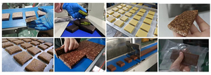 Meilleure vente de machine de fabrication d'extrudeuse de barre énergétique commerciale nouvelle condition équipement de production de barre protéinée de barre d'avoine <span class=keywords><strong>granola</strong></span> céréale - Product Image 5