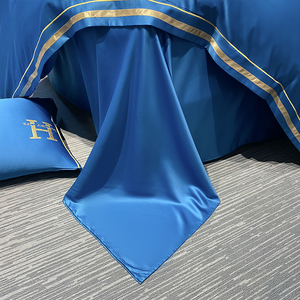 Luxury Bed Sheets <span class=keywords><strong>Bedding</strong></span> Set Mềm Duvet Cover Set Nữ Hoàng Vua Khăn Trải Giường Vỏ Gối Đối Với Trang Chủ Dệt Ropa De Cama Không Phải Tấm Ga Trải Giường - Product Image 2