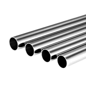 ASTM 201 304 304L 316 Round Polished Decorative Schedule 160 40 Tube Stainless Steel Pipe