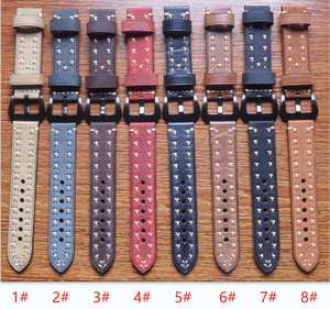 Correa de cuero <span class=keywords><strong>para</strong></span> apple <span class=keywords><strong>watch</strong></span>, correa de reloj de moda <span class=keywords><strong>para</strong></span> <span class=keywords><strong>iphone</strong></span> iwatch series 7 6 de 41mm y 45mm - Product Image 2