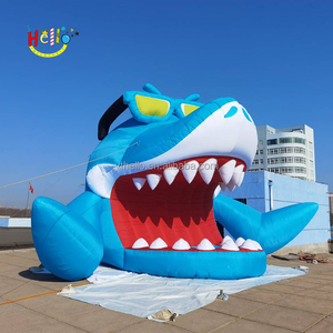 Station <span class=keywords><strong>de</strong></span> DJ gonflable à tête <span class=keywords><strong>de</strong></span> requin, stand <span class=keywords><strong>de</strong></span> DJ personnalisé - Product Image 5
