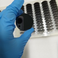 Substrat de fenêtre optique en silicium monocristallin à revêtement dur AR DLC pour capteur d'imagerie thermique infrarouge