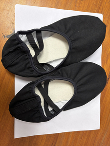 Nuevas Zapatillas de Ballet de Lona para Niñas, Forro de Algodón, Suela Partida, para Actuaciones en Escenario y Clases de Danza - Product Image 3