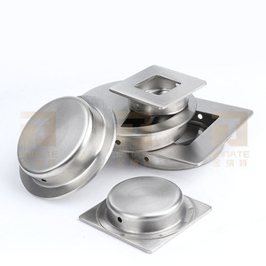 Stainless Steel Drawer Handle Round Concealed Recessed Minimalist Cabinet Knob Antirust JNT 217 - Product Image 1