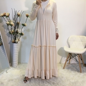 6378#Muslim Women <b>Maxi</b> Two-piece Prayer Dress With Head Covering Hijab Dress Arab Islamic Long Jilbab Prayer Clothing - Product Image 5