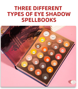 <span class=keywords><strong>Livre</strong></span> <span class=keywords><strong>magique</strong></span> multicolore transfrontalier 72 pages couleur tournant perle mate flash couleur terre palette de fards à paupières - Product Image 4