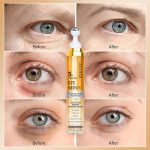 Crème Contour des Yeux Bio Anti-Âge à la Caféine et à l'Aloe Vera – Éclaircissante, Anti-Cernes, Anti-Poches, Anti-Rides, Raffermissante et Hydratante – Pour Tous Types de Peau - Product Image 4