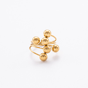 Anillos de moda chapados en oro, ajustables, con diseño geométrico de mariposa, para mujer, joyería para fiestas. - Product Image 3
