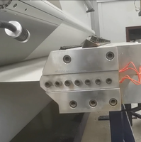 Extrudeuse numérique à double vis conique SIEMENS PLC pour la production de plaques et de feuilles en PEHD, TPO, EVA, PVC, modèle SJSZ65/132