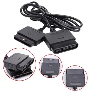 1.8m Controller Dance Pad Wheel Gun Extension Cable Cord for PS1/PS2 Slim Line PS1 PS2 Game Console