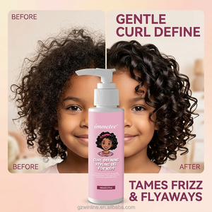 <span class=keywords><strong>Gel</strong></span> Coiffant Doux pour Enfants Marque Blanche – <span class=keywords><strong>Gel</strong></span> Anti-Frisottis pour <span class=keywords><strong>Cheveux</strong></span> Bouclés des Enfants, Sans Alcool, 150ml - Product Image 1