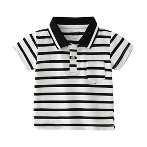 Polo à manches courtes pour garçons, tendance urbaine, style décontracté, pour l'extérieur et la maison - Product Image 6