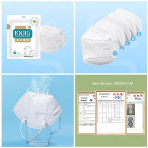 Livraison rapide, masques <span class=keywords><strong>FFP2</strong></span> anti-poussière, masques Kn95 emballés individuellement, respirants, masques jetables KN95 à 5 couches - Product Image 1