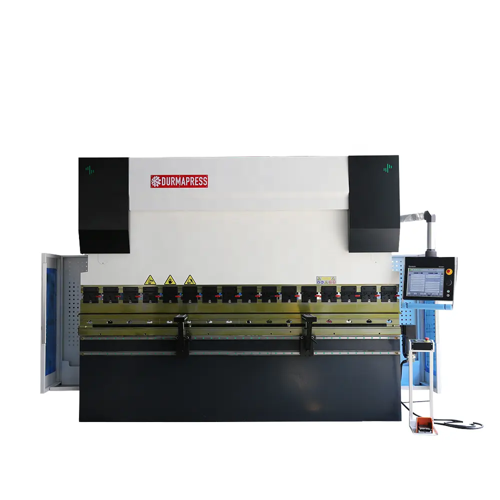 Durmapress Cnc เครื่องดัดเหล็ก 8 แกนโลหะ 110Ton แผ่นพับดัดไฮดรอลิกพร้อมรับประกัน 5 ปี