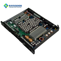 Amplificateur de puissance Hi-Fi numérique professionnel 2 canaux 2000W de la série Raysounds avec construction en alliage d'aluminium métallique pour utilisation sur scène