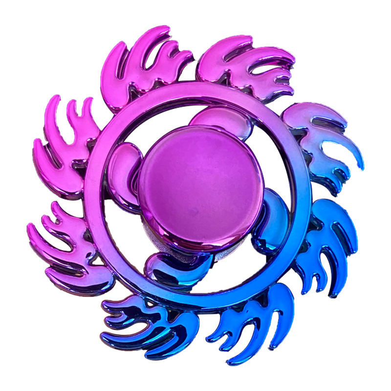 Flamme colorée dégradée
