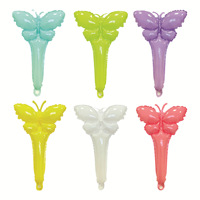 Feiyue Nouveau Ballon en aluminium Macaron Papillon Ange, Bracelet de poignet, Bâton à main, Bandeau, pour Fête d'anniversaire d'enfants et Déguisements, Vente en gros