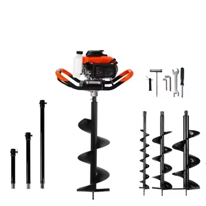 Machine de forage profond portable <span class=keywords><strong>à</strong></span> moteur thermique haute vitesse pour l'agriculture, <span class=keywords><strong>tarière</strong></span> manuelle <span class=keywords><strong>à</strong></span> essence pour le forage de puits d'eau souterraine - Product Image 1