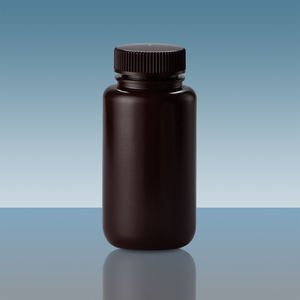 Botella de Reactivo Redonda de Boca Ancha de Plástico HDPE Marrón de 250 ml, Marca Sun <span class=keywords><strong>Trine</strong></span>, Garantía de 3 Años, a Prueba de Fugas, Personalizable OEM/ODM - Product Image 1