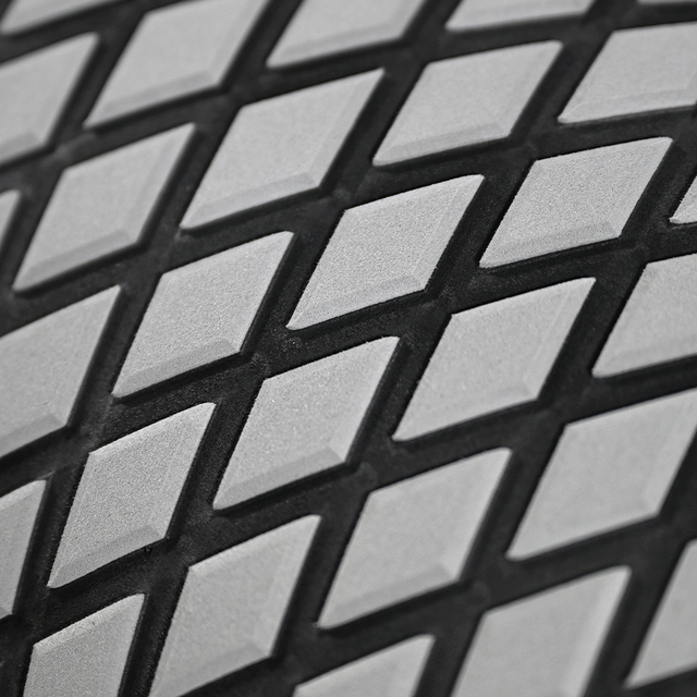 KT GuoMei Light Grey & Black Easy to Cut Waterproof Sea Deck Non-Slip for Fishing Eva Foam Flooring Boat 240cm X 120cm Foam Mat