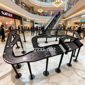 Jeu de billes de billard Fubeca sur mesure, grand plateau de jeu de billes, labyrinthe de billes, <span class=keywords><strong>circuit</strong></span> de course, piste de course en métal - Product Image 2