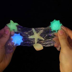 Nuevo y Popular Slime de Cristal Ecológico que Brilla en la Oscuridad, Arcilla Blanda, Lodo Plástico, Accesorio DIY Más Vendido para Modelar con Plastilina - Product Image 2