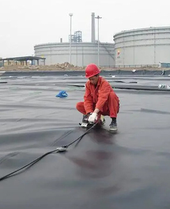 Геомембрана из ПНД 1 мм, промышленная, водонепроницаемая, экологичная, прочная, для прудов, с гладкой поверхностью, для плотин, речных склонов, УФ-стойкая, для полигонов ТБО - Product Image 6