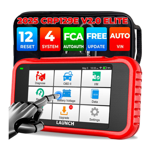 שיגור x431 crp129e v2.0 אוטומטי obd2 סורק כלי אבחון עבור מנוע רכב עם שרירי srs tcm קורא קוד 1-שנה אחריות - Product Image 1