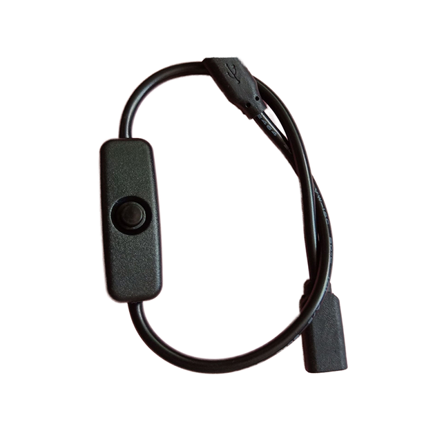 Wholesale USB TYPE C Male to Female Extension Cord USB C Cable with on Off Switch 501 for LED Lamp Pump On/Off Power Control