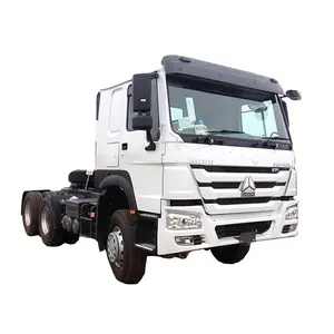 Marca nova unidade de cabeça tractor sinotruk 8x4 420 hp usado barato 2016 modelo de caminhão do trator de howo 6x4 preço