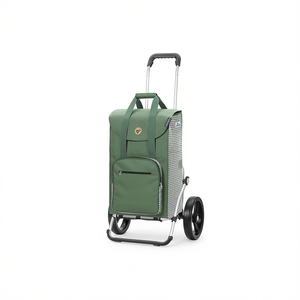 Carrito de Compras Andersen Royal Shopper Liska Verde Plegable con Ruedas para Transporte de Comestibles - Product Image 2
