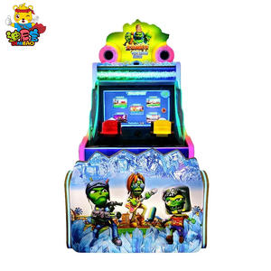 Machine de jeu d'arcade à billets avec tir à l'eau de zombies à deux joueurs à monnayeur à vendre - Product Image 4