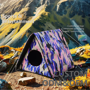 Hot Sale Outdoor Haustier Zelt kalt Regen fest für den Winter Halten Sie Katze Streunende Katzen warm Oxford Stoff Schlaf funktion 2-Personen-Kapazität - Product Image 1