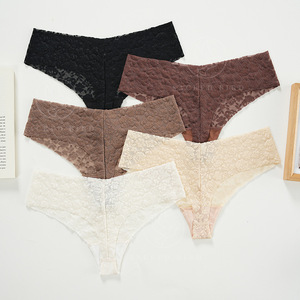 2025 Sexy mujer T Back <span class=keywords><strong>Tangas</strong></span> Bragas Encaje sin costuras Ropa interior femenina Bragas <span class=keywords><strong>desnudas</strong></span> para <span class=keywords><strong>mujeres</strong></span> - Product Image 3