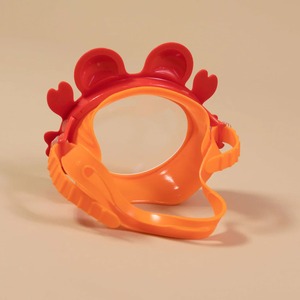 Máscara de Natación con Diseño de Cangrejo de Dibujos Animados, <span class=keywords><strong>Gafas</strong></span> de <span class=keywords><strong>Buceo</strong></span> para Niños, Juguete de Explorador Submarino con Visión Mejorada para Diversión en Piscina y Snorkel en el Océano - Product Image 6