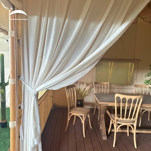 Safari extérieur de grand espace Tentes de luxe familiales Safari Hotel Lodge Tentes avec deux chambres à coucher - Product Image 6