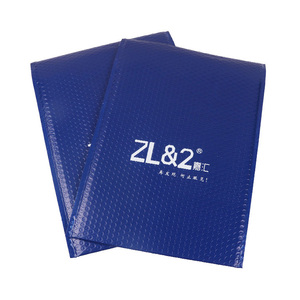 Custom Logo Plastic Black Pink Poly Mailing Shipping Bag Polymailer Air Padded Packaging Envelope Bubble Mailer